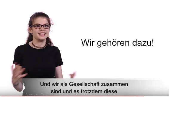 YouTubevideo der ACHSE Mitglieder - Nur gemeinsam sind wir stark. 